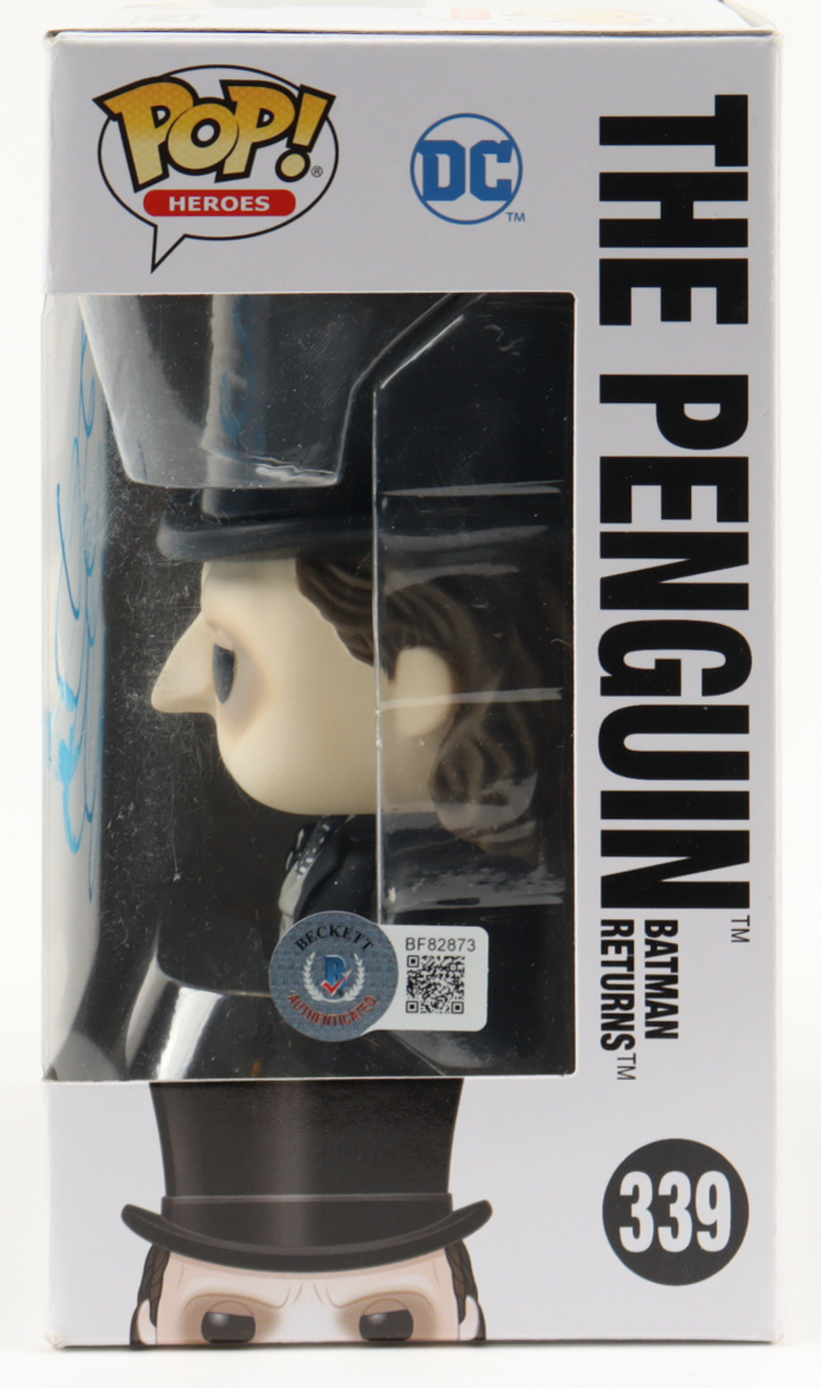 Danny Devito Signed "Batman Returns" #339 The Penguin Funko Pop! Vinyl Figure (Beckett) (See Description) at PristineAuction.com Danny Devito Signed "Batman Returns" #339 The Penguin Funko Pop! Vinyl Figure (Beckett) (See Description) at PristineAuction.com