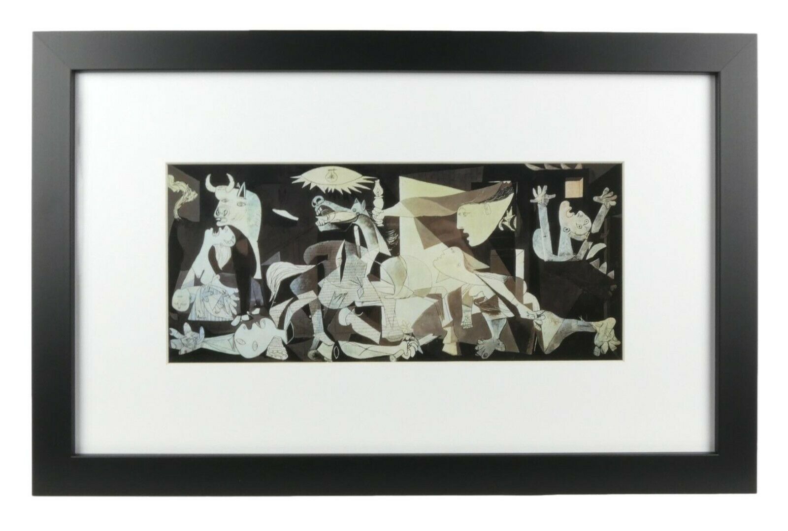 Pablo Picasso "Guernica" Custom Framed Print at PristineAuction.com Pablo Picasso "Guernica" Custom Framed Print at PristineAuction.com