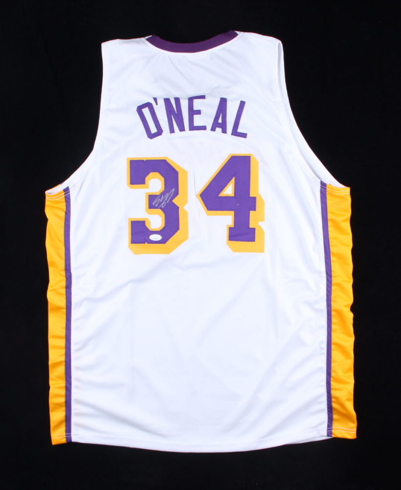 Shaquille Oneal Signed Jersey Jsa Pristine Auction 