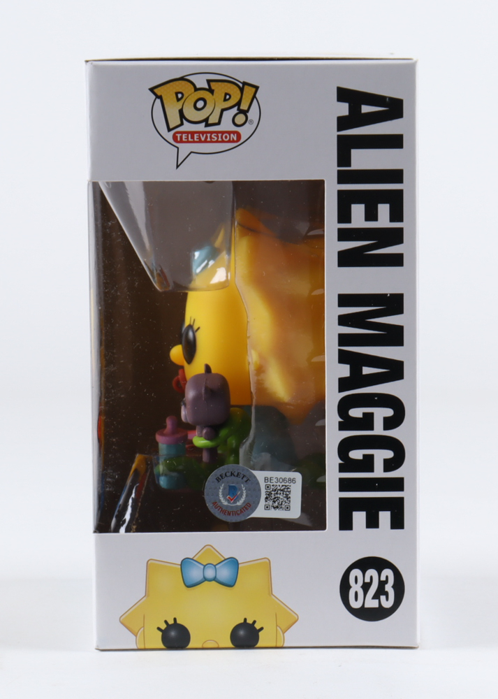 Tone Rodriguez Signed "The Simpsons Treehouse of Horror" #823 Alien Maggie Funko Pop! Vinyl Figure with Hand-Drawn Sketch (Beckett) at PristineAuction.com Tone Rodriguez Signed "The Simpsons Treehouse of Horror" #823 Alien Maggie Funko Pop! Vinyl Figure with Hand-Drawn Sketch (Beckett) at PristineAuction.com