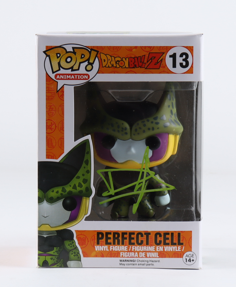 Dameon Clarke Signed "Dragon Ball Z" #13 Perfect Cell Funko Pop! Vinyl Figure (JSA) at PristineAuction.com Dameon Clarke Signed "Dragon Ball Z" #13 Perfect Cell Funko Pop! Vinyl Figure (JSA) at PristineAuction.com