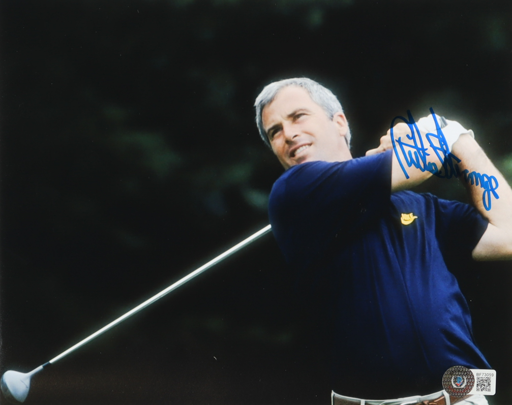 Curtis Strange Signed 8x10 Photo (Beckett) at PristineAuction.com Curtis Strange Signed 8x10 Photo (Beckett) at PristineAuction.com