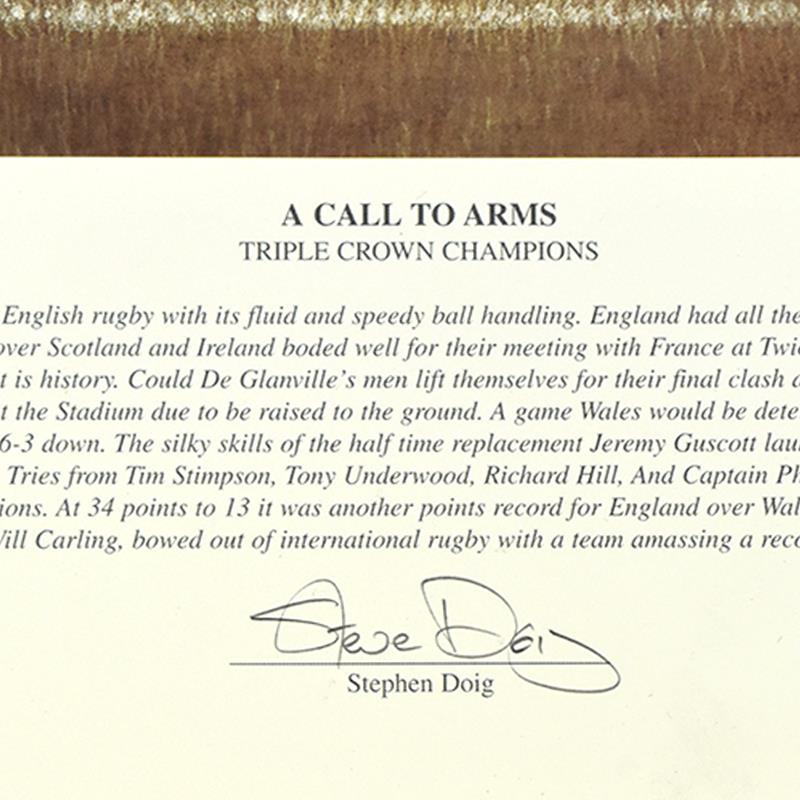 "A Call to Arms" LE 26x29 Lithograph by Stephen Doig (Artova) at PristineAuction.com "A Call to Arms" LE 26x29 Lithograph by Stephen Doig (Artova) at PristineAuction.com