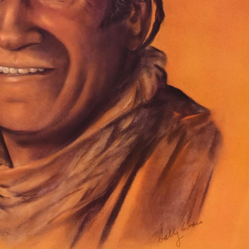 "A Tribute to the Duke " LE 17x22 Lithograph by Sally Evans (Artova) at PristineAuction.com "A Tribute to the Duke " LE 17x22 Lithograph by Sally Evans (Artova) at PristineAuction.com