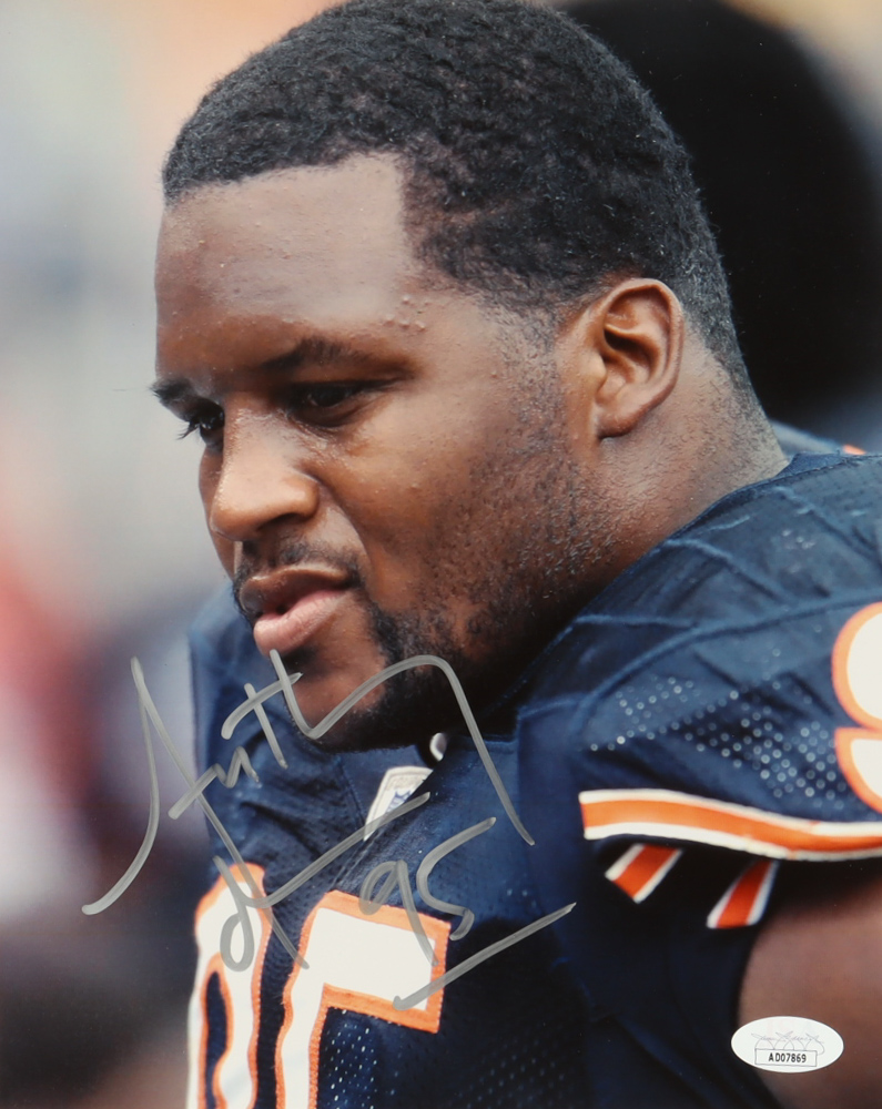 Anthony Adams Signed Bears 8x10 Photo (JSA) at PristineAuction.com Anthony Adams Signed Bears 8x10 Photo (JSA) at PristineAuction.com