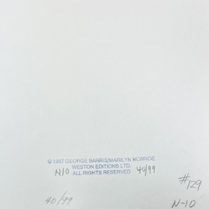 "Marilyn Monroe: The Last Shoot" 19x22 Custom Framed Photograph Printed from the Original Negative by George Barris (Artova) at PristineAuction.com "Marilyn Monroe: The Last Shoot" 19x22 Custom Framed Photograph Printed from the Original Negative by George Barris (Artova) at PristineAuction.com