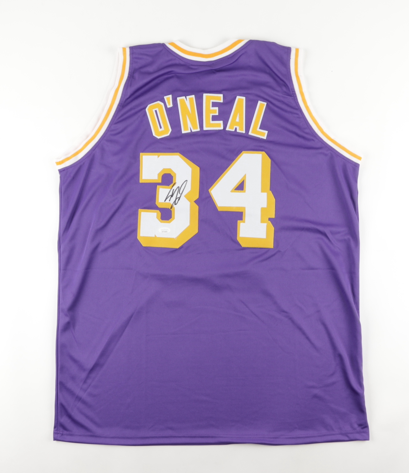Shaquille O'Neal Signed Jersey (JSA) at PristineAuction.com Shaquille O'Neal Signed Jersey (JSA) at PristineAuction.com