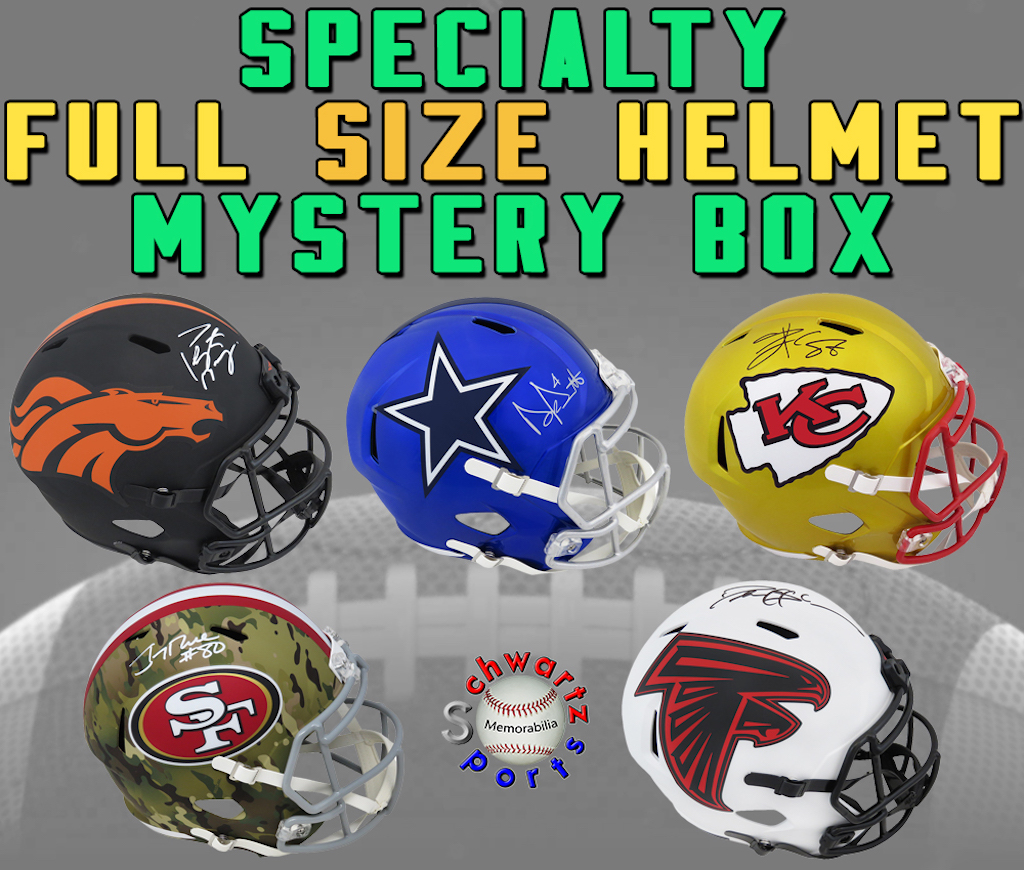 Schwartz Sports - Full-Size SPECIALTY Helmet Signed Mystery Box – Series 14 (Limited to 150) at PristineAuction.com Schwartz Sports - Full-Size SPECIALTY Helmet Signed Mystery Box – Series 14 (Limited to 150) at PristineAuction.com