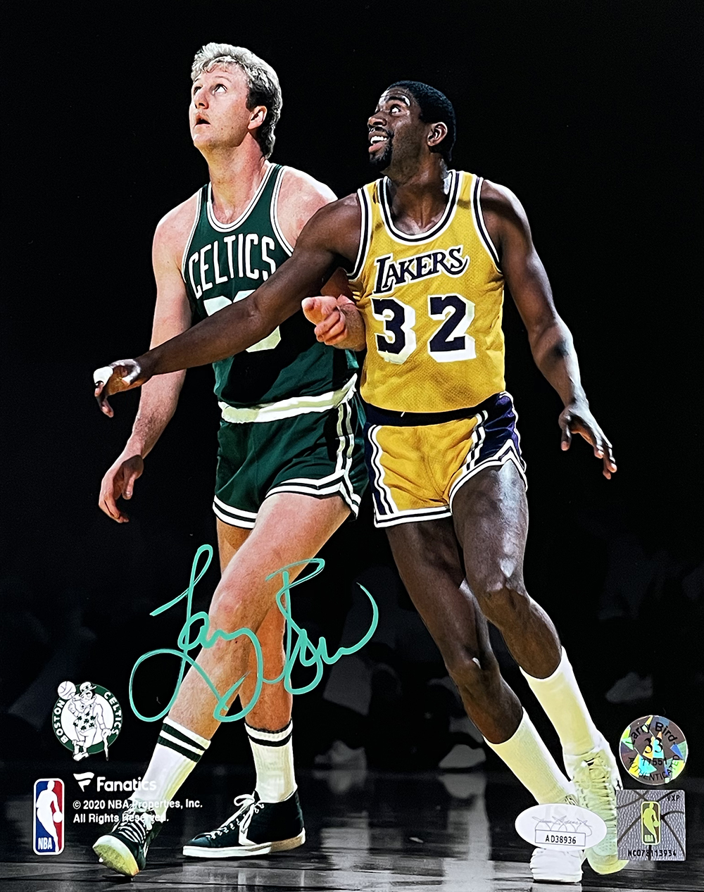Larry Bird Signed Celtics 8x10 Photo (JSA & Bird) at PristineAuction.com Larry Bird Signed Celtics 8x10 Photo (JSA & Bird) at PristineAuction.com