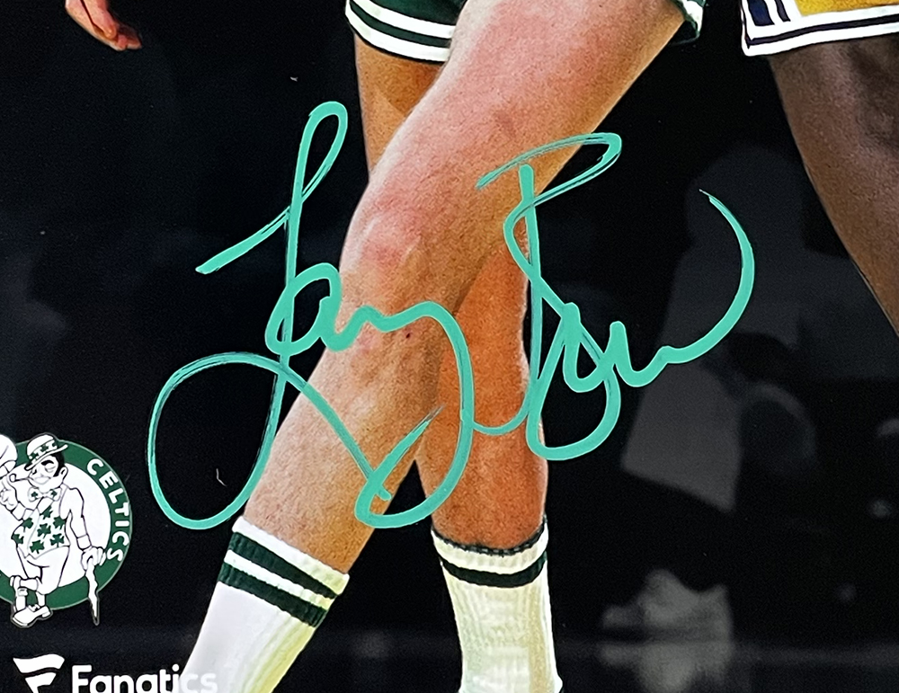 Larry Bird Signed Celtics 8x10 Photo (JSA & Bird) at PristineAuction.com Larry Bird Signed Celtics 8x10 Photo (JSA & Bird) at PristineAuction.com