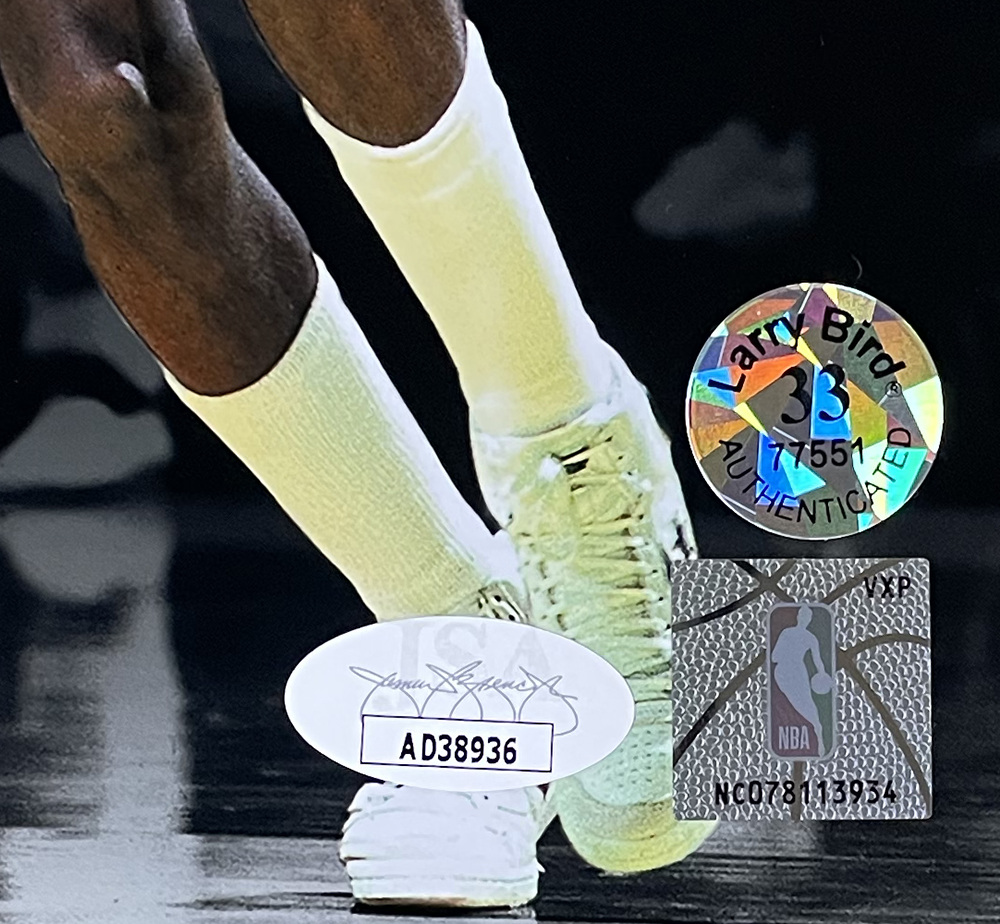 Larry Bird Signed Celtics 8x10 Photo (JSA & Bird) at PristineAuction.com Larry Bird Signed Celtics 8x10 Photo (JSA & Bird) at PristineAuction.com