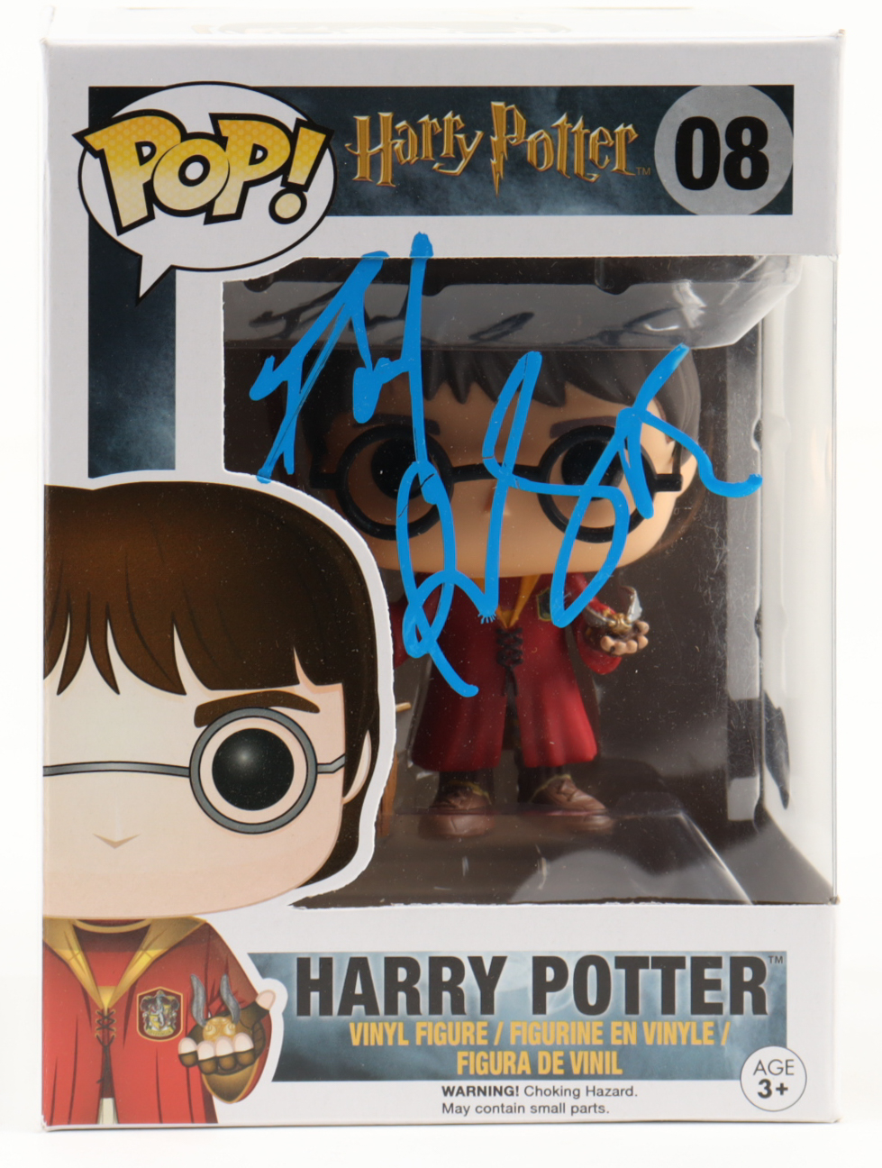Daniel Radcliffe Signed "Harry Potter" #08 Harry Potter Funko Pop! Vinyl Figure (Beckett) at PristineAuction.com Daniel Radcliffe Signed "Harry Potter" #08 Harry Potter Funko Pop! Vinyl Figure (Beckett) at PristineAuction.com