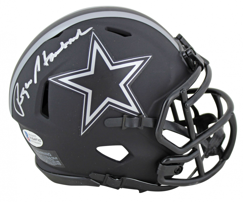Tony Dorsett Signed Dallas Cowboys White ICE Speed Mini Helmet  Beckett Coa I33426954