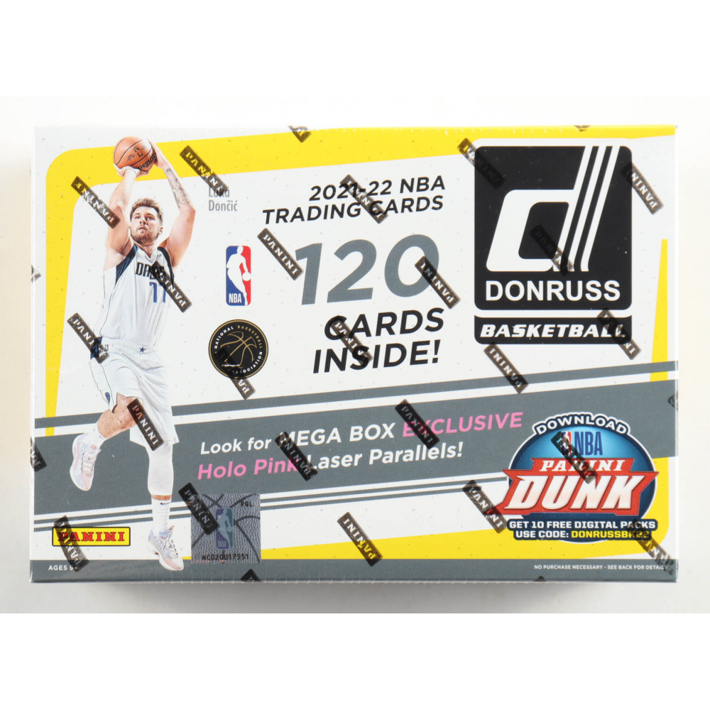 202122 Panini Donruss Basketball Mega Box with (20) Packs Pristine