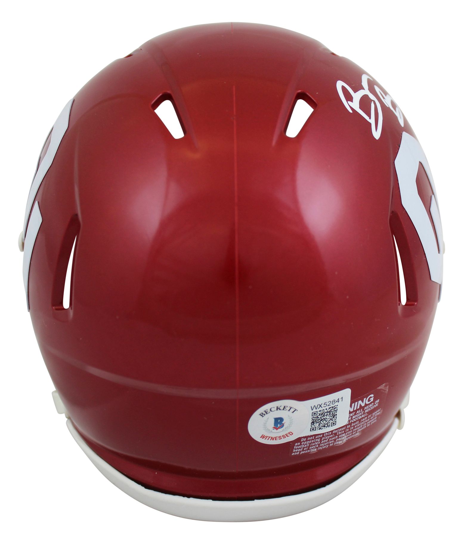 Brian Bosworth Signed Oklahoma Sooners Speed Mini Helmet (Beckett) at PristineAuction.com Brian Bosworth Signed Oklahoma Sooners Speed Mini Helmet (Beckett) at PristineAuction.com