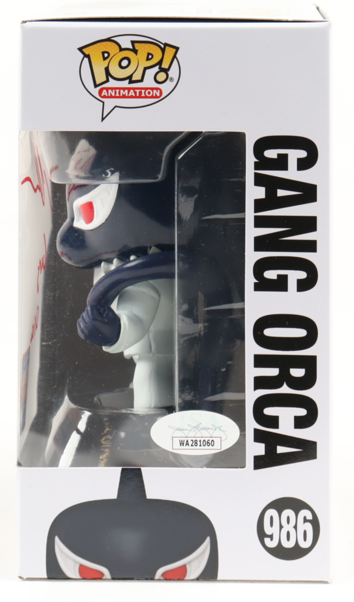 Tyler Walker Signed "My Hero Academia" #986 Gang Orca Funko Pop! Vinyl Figure Inscribed "Gang Orca" (JSA) at PristineAuction.com Tyler Walker Signed "My Hero Academia" #986 Gang Orca Funko Pop! Vinyl Figure Inscribed "Gang Orca" (JSA) at PristineAuction.com