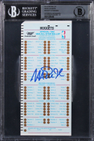 Magic Johnson Signed 1992 All-Star Game Ballot (BGS | Auto 10) at PristineAuction.com