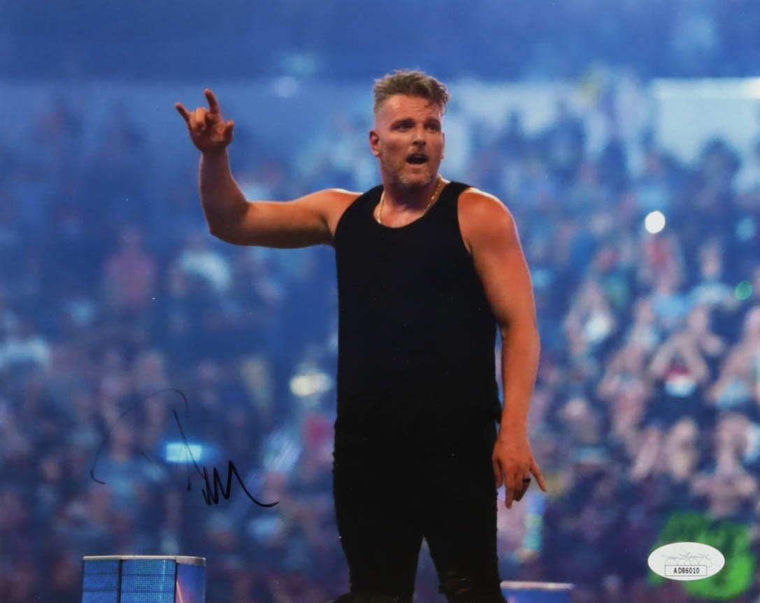 Pat McAfee Signed WWE 8x10 Photo (JSA) at PristineAuction.com Pat McAfee Signed WWE 8x10 Photo (JSA) at PristineAuction.com