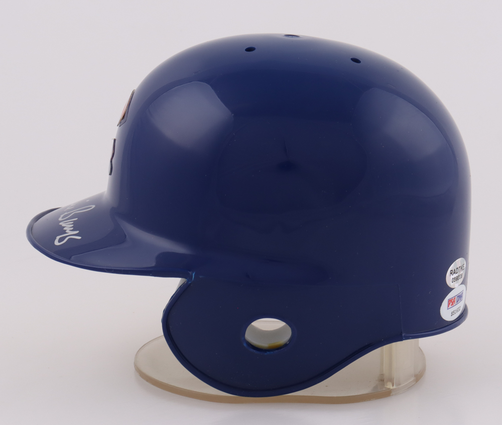 Ernie Banks Signed Cubs Mini Batting Helmet (PSA & Radtke & Banks) at PristineAuction.com Ernie Banks Signed Cubs Mini Batting Helmet (PSA & Radtke & Banks) at PristineAuction.com