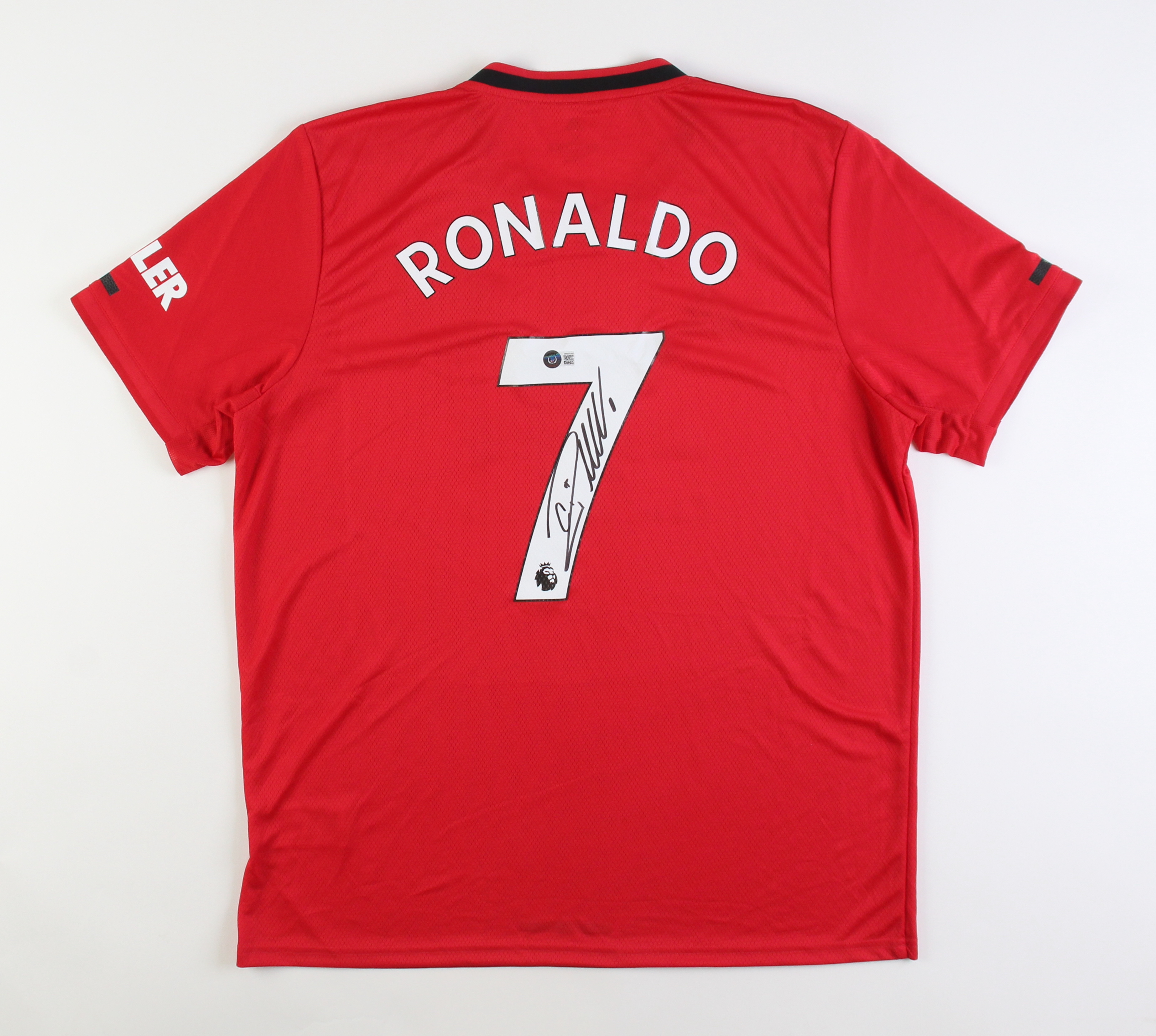 Cristiano Ronaldo Signed Manchester United Jersey (Beckett) at PristineAuction.com Cristiano Ronaldo Signed Manchester United Jersey (Beckett) at PristineAuction.com