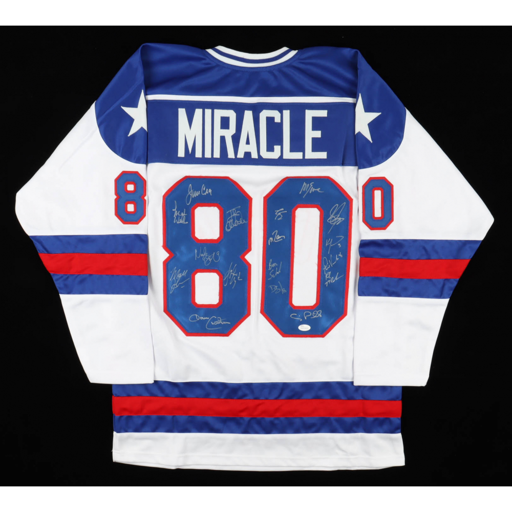 Maillot De Hockey USA Vintage 1980 – Taille 2XL, Joueur Hindman, équipe Miracle