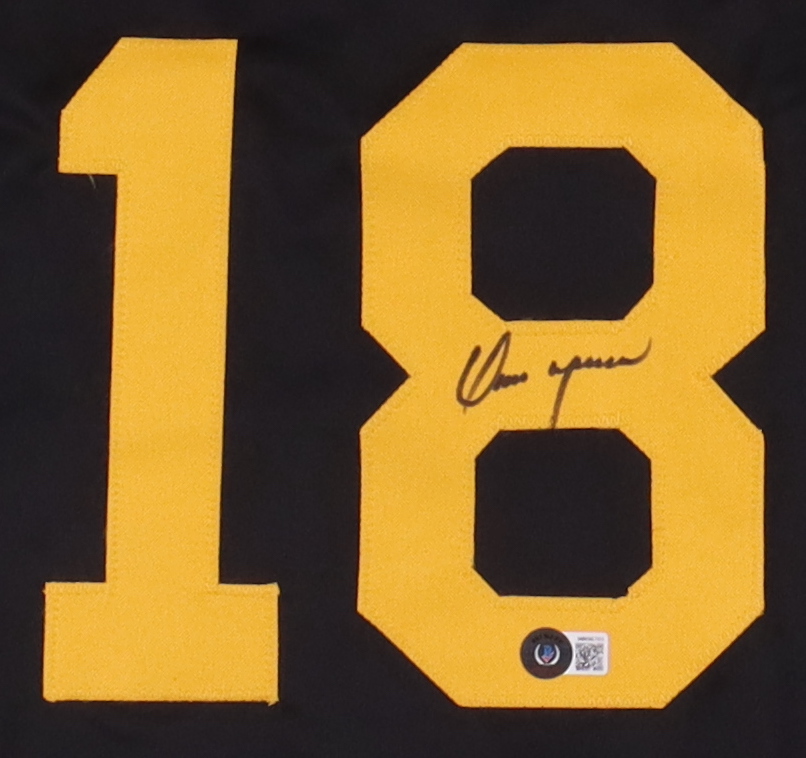 Omar Moreno Signed Jersey (Beckett) at PristineAuction.com Omar Moreno Signed Jersey (Beckett) at PristineAuction.com