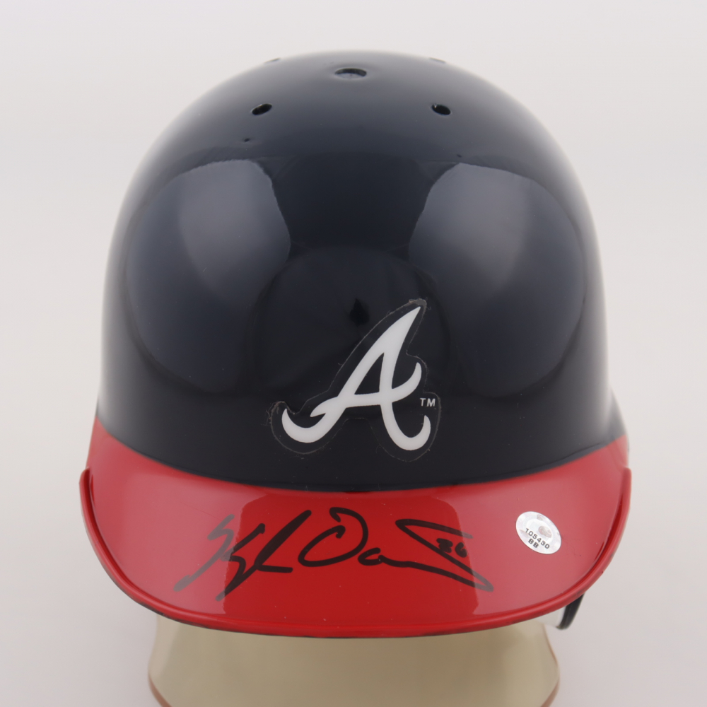 Kyle Davies Signed Braves Mini Helmet (MLB) Pristine Auction