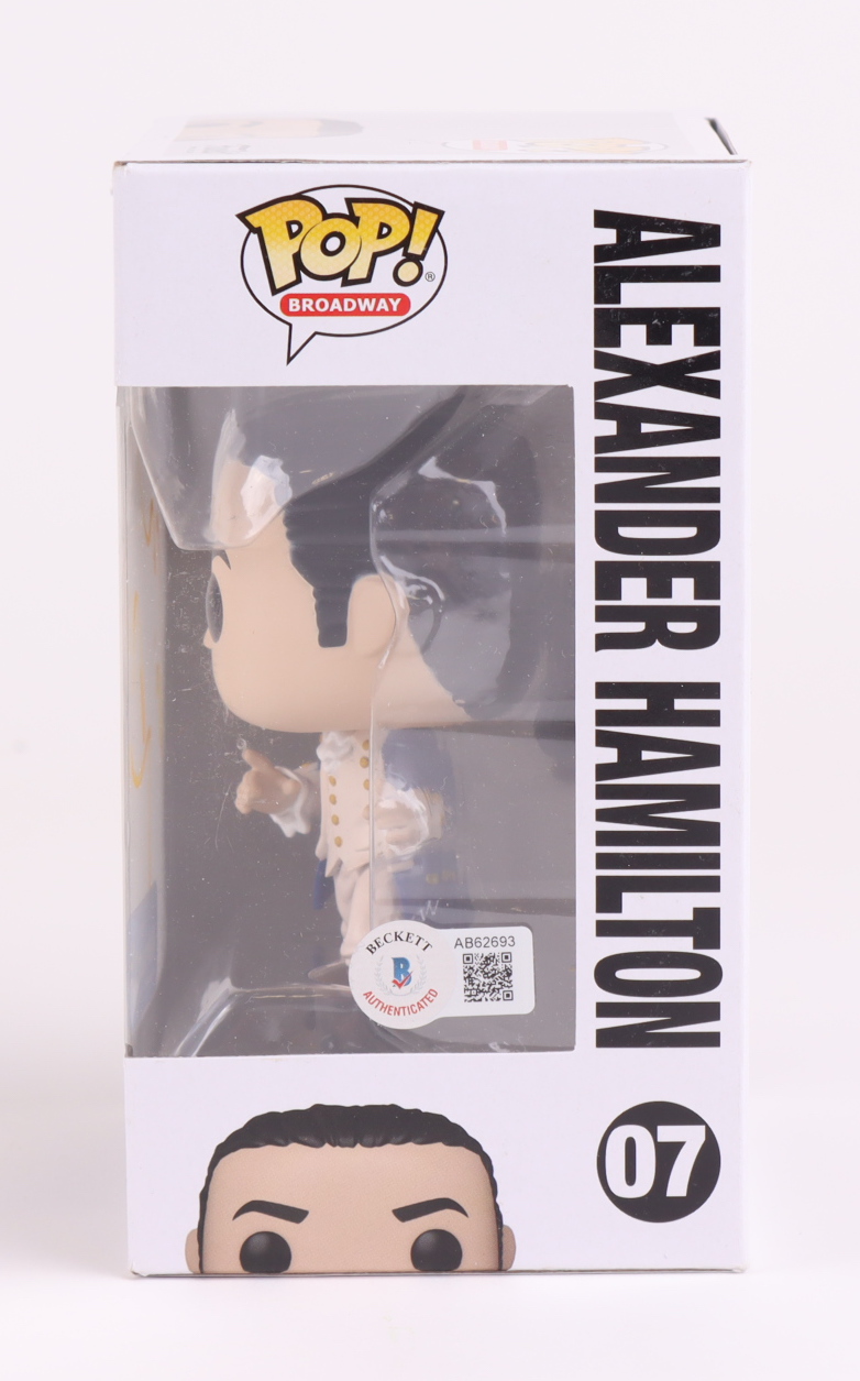 Lin-Manuel Miranda Signed "Hamilton" Alexander Hamilton #07 Funko Pop! Vinyl Figure (Beckett) at PristineAuction.com Lin-Manuel Miranda Signed "Hamilton" Alexander Hamilton #07 Funko Pop! Vinyl Figure (Beckett) at PristineAuction.com