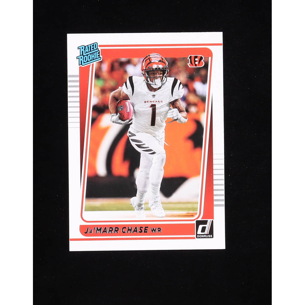 Ja'Marr Chase 2021 Donruss 262 RR RC Pristine Auction