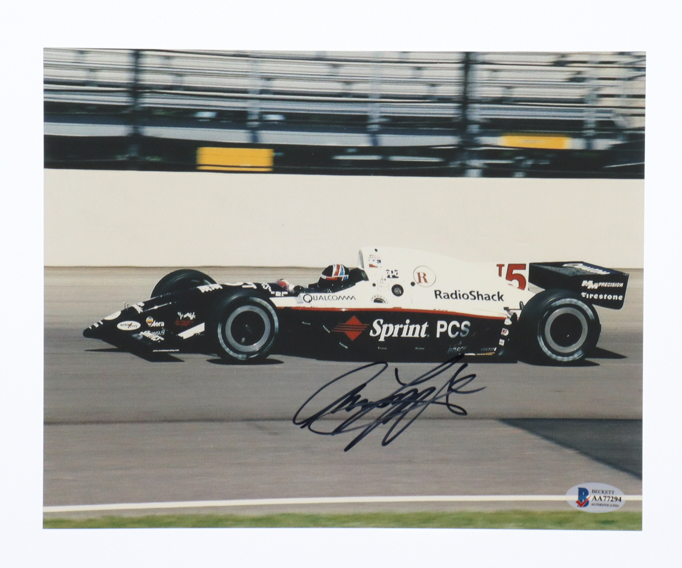 Arie Luyendyk Signed 8x10 Photo (Beckett) at PristineAuction.com Arie Luyendyk Signed 8x10 Photo (Beckett) at PristineAuction.com