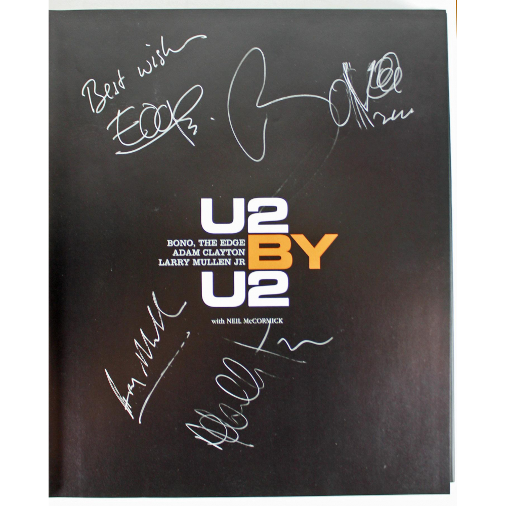 レア　u2 直筆サインCD WAR bono edge Larry adam レア u2 直筆サインCD WAR bono edge Larry adam - メルカリ