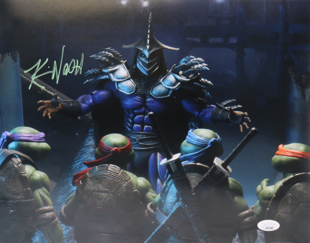 Kevin Nash Signed "Teenage Mutant Ninja Turtles II The Secret of the