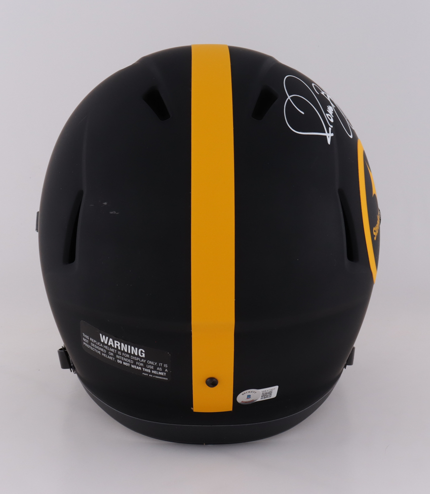 Jerome Bettis Signed Steelers Full-Size Eclipse Alternate Speed Helmet (Beckett) at PristineAuction.com Jerome Bettis Signed Steelers Full-Size Eclipse Alternate Speed Helmet (Beckett) at PristineAuction.com