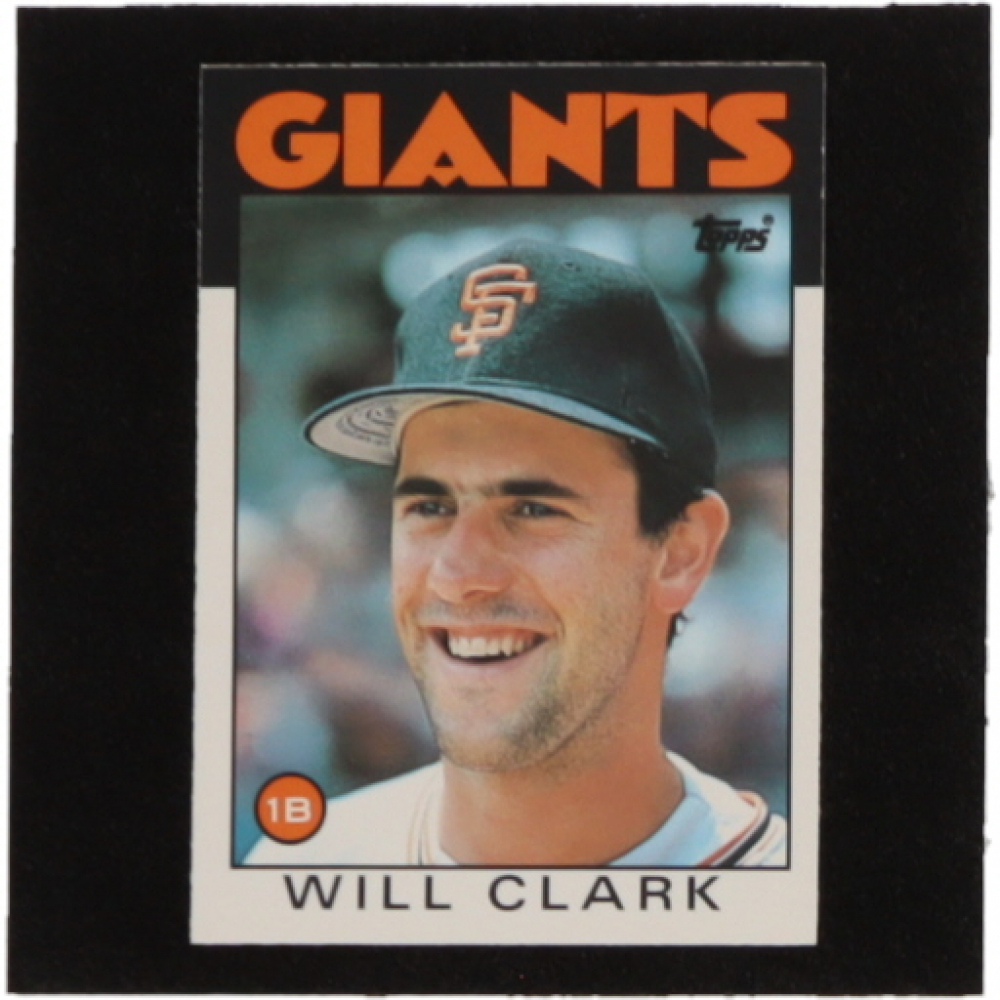 Will Clark 1986 Topps Traded 24T XRC Pristine Auction