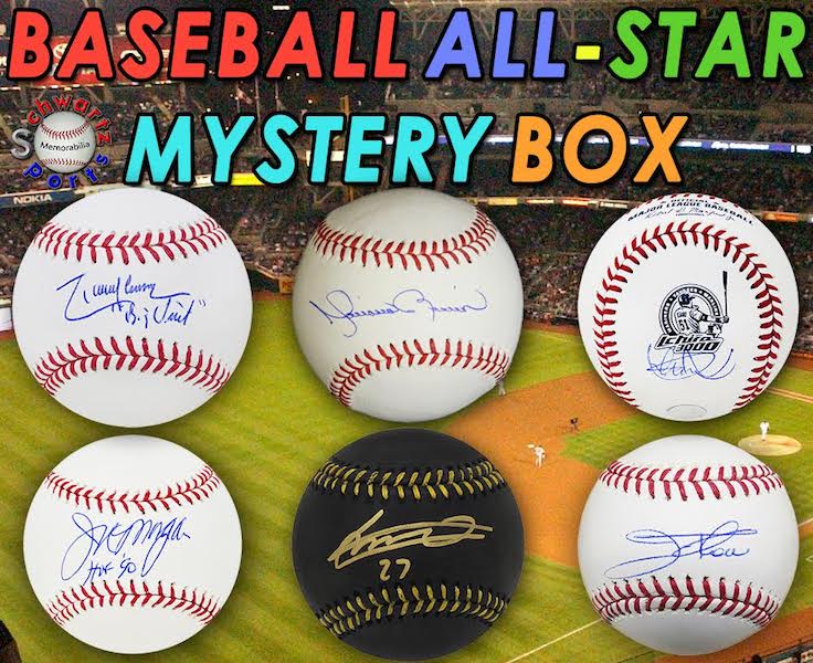 Schwartz Sports - Baseball ALL-STARS Signed Baseball Mystery Box - Series 6 (Limited to 150) at PristineAuction.com Schwartz Sports - Baseball ALL-STARS Signed Baseball Mystery Box - Series 6 (Limited to 150) at PristineAuction.com