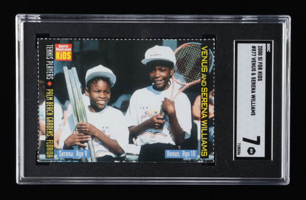 Serena Williams / Venus Williams 2000 Sports Illustrated for Kids II 877 Tennis (SGC 7