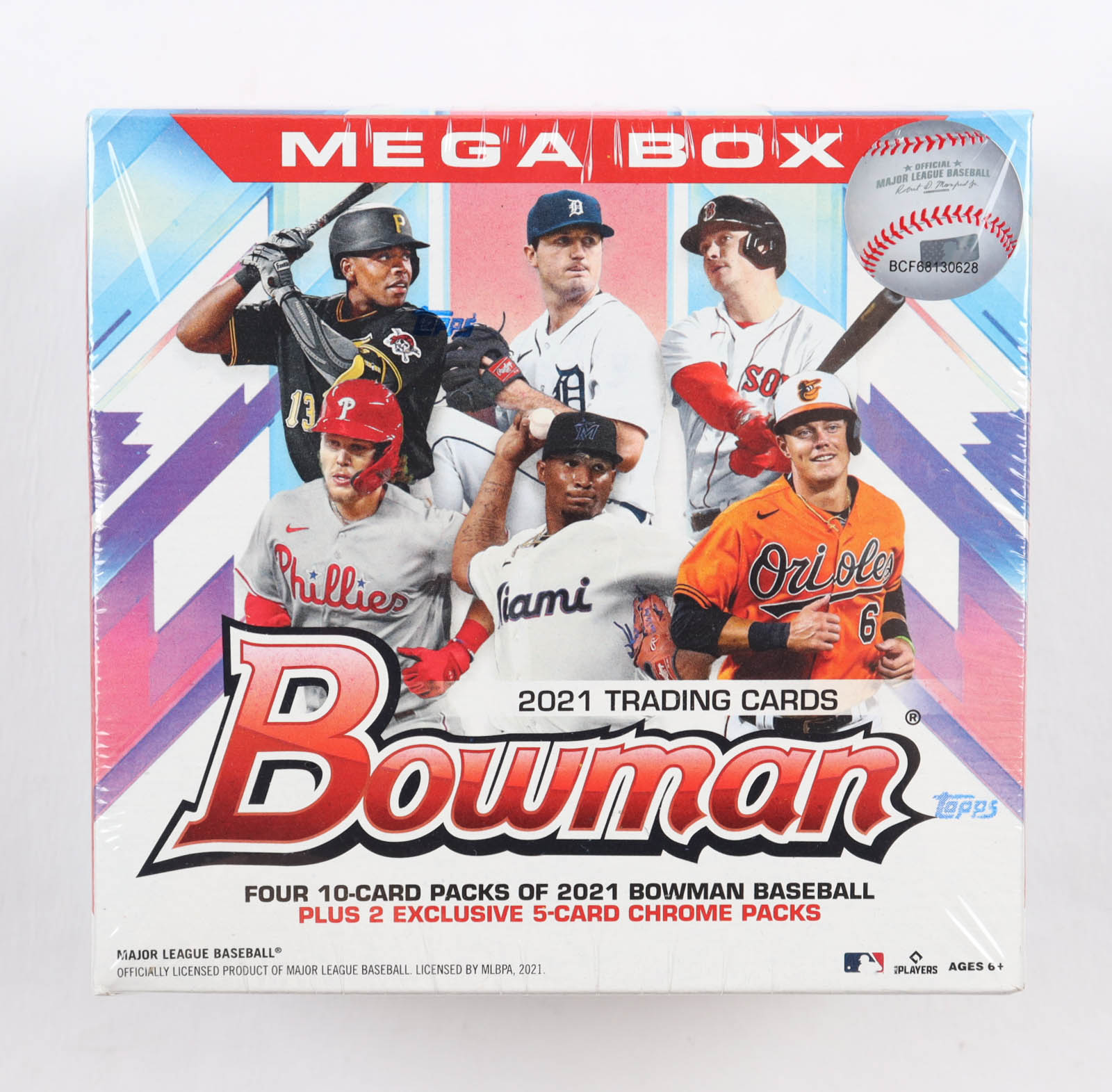 2021 Bowman Baseball Mega Box with (50) Cards at PristineAuction.com 2021 Bowman Baseball Mega Box with (50) Cards at PristineAuction.com