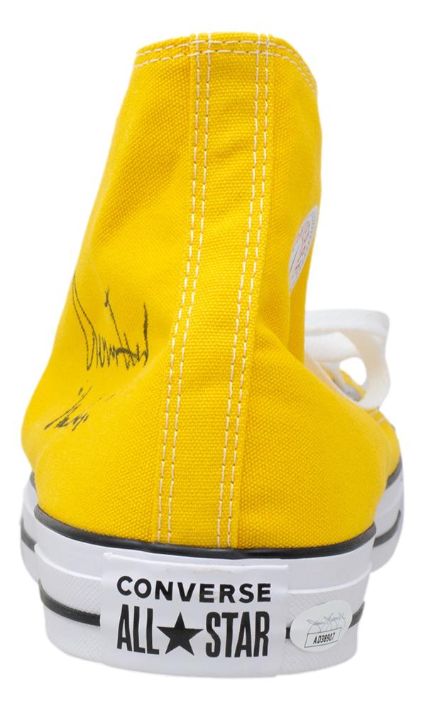 Jerry West Signed Converse Basketball Shoe Inscribed "The Logo" (JSA) at PristineAuction.com Jerry West Signed Converse Basketball Shoe Inscribed "The Logo" (JSA) at PristineAuction.com