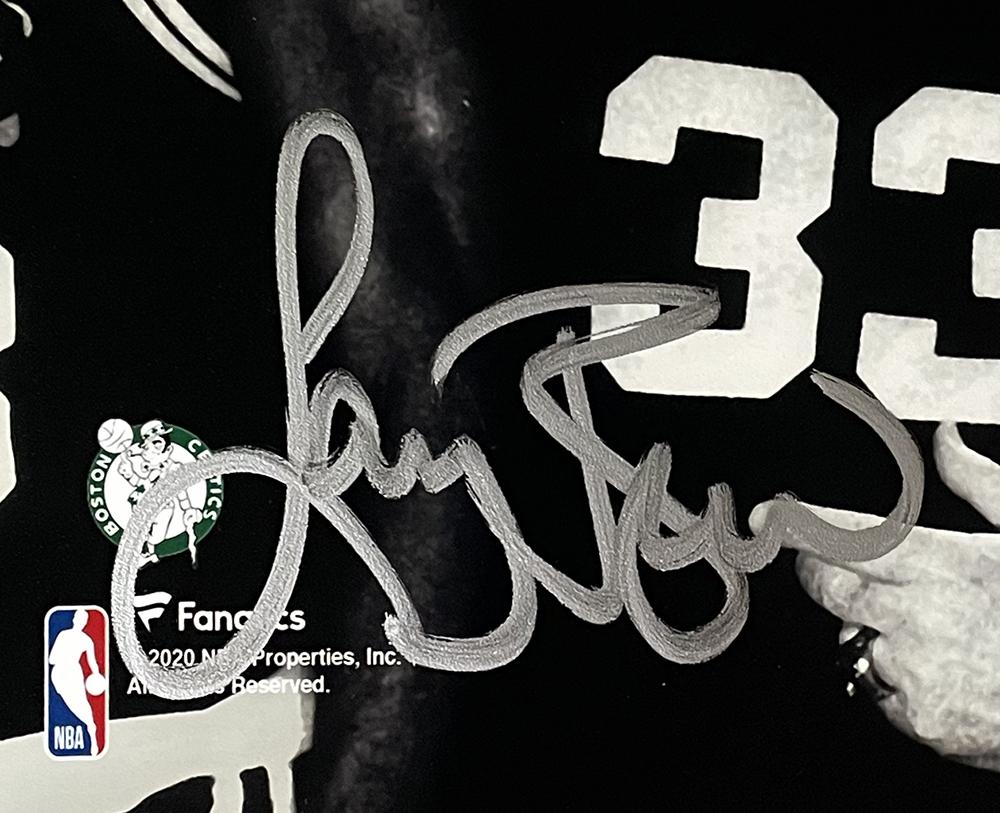 Larry Bird Signed Celtics 8x10 Photo (JSA & Bird) at PristineAuction.com Larry Bird Signed Celtics 8x10 Photo (JSA & Bird) at PristineAuction.com