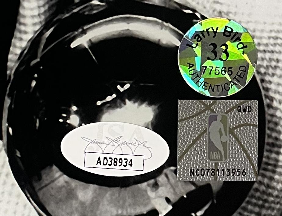 Larry Bird Signed Celtics 8x10 Photo (JSA & Bird) at PristineAuction.com Larry Bird Signed Celtics 8x10 Photo (JSA & Bird) at PristineAuction.com