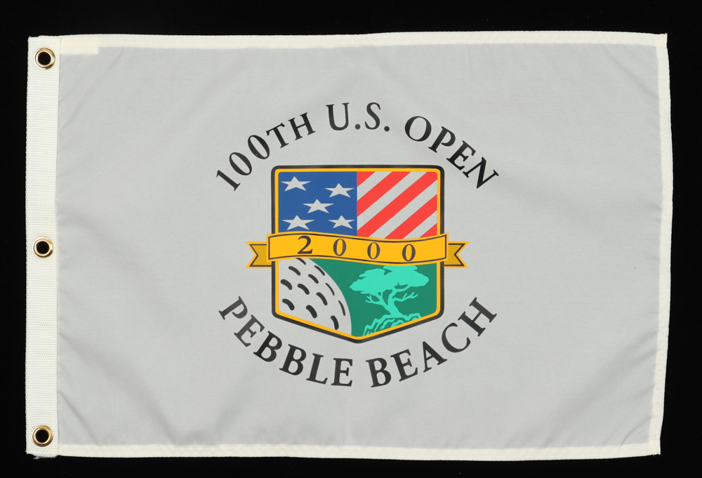 2000 100th U.S. Open Pebble Beach Flag at PristineAuction.com 2000 100th U.S. Open Pebble Beach Flag at PristineAuction.com