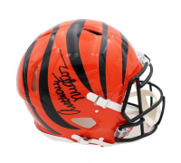 Anthony Munoz Signed Bengals Full-Size Authentic On-Field Speed Helmet (Radtke) at PristineAuction.com