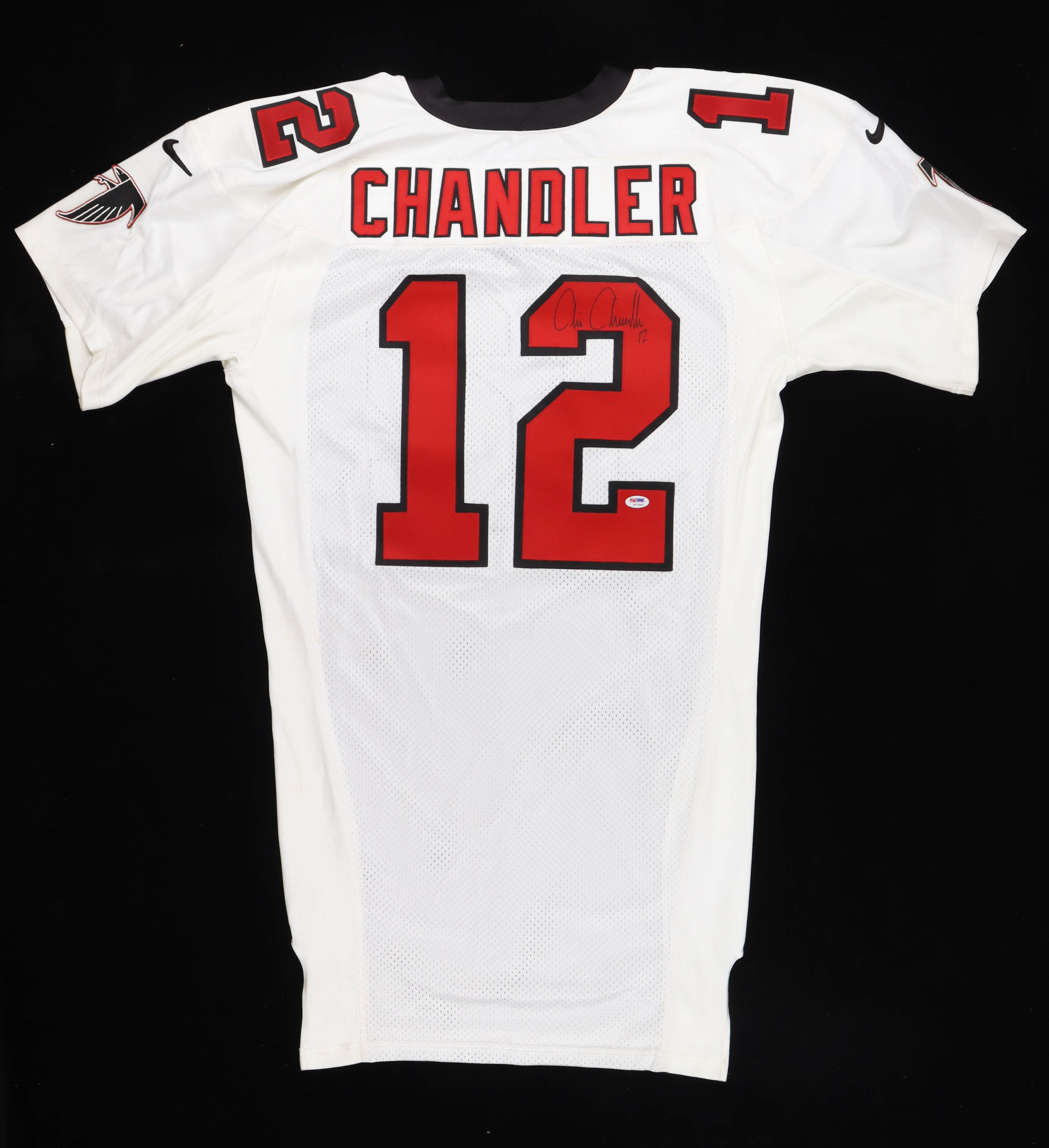 Chris Chandler Signed 1999 Game Issued Atlanta Falcons Jersey (PSA) at PristineAuction.com Chris Chandler Signed 1999 Game Issued Atlanta Falcons Jersey (PSA) at PristineAuction.com
