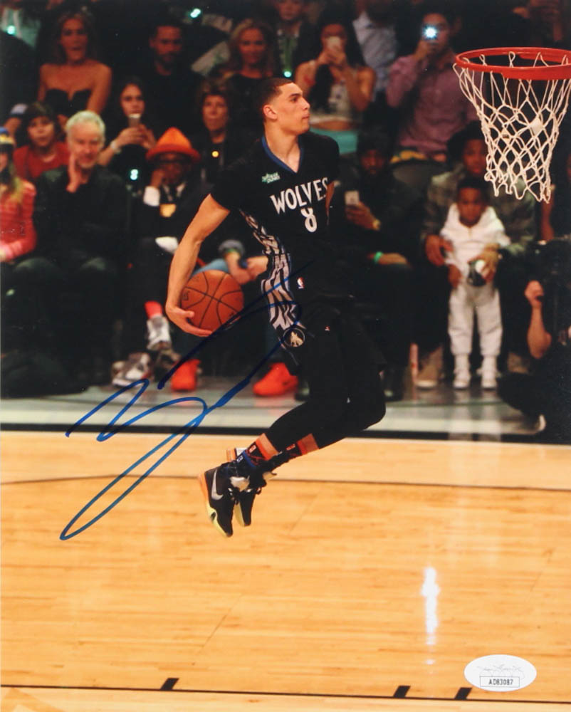 Zach LaVine Signed Timberwolves 8x10 Photo (JSA) at PristineAuction.com Zach LaVine Signed Timberwolves 8x10 Photo (JSA) at PristineAuction.com