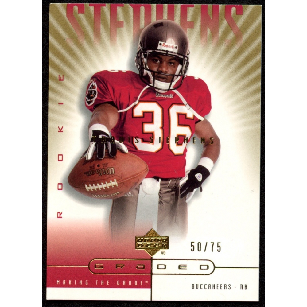 Travis Stephens Travis Stephens 2002 UD Graded Gold #148 #50/75 RC | Pristine Auction