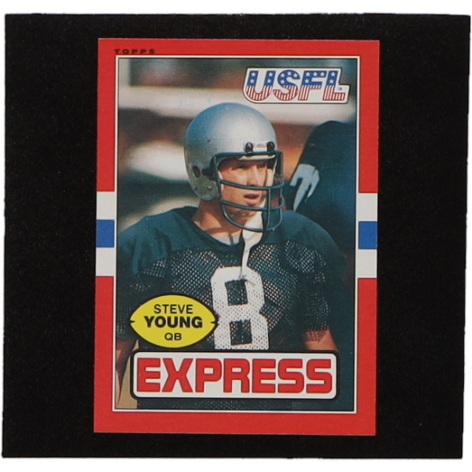 Steve Young 1985 Topps USFL #65 at PristineAuction.com Steve Young 1985 Topps USFL #65 at PristineAuction.com
