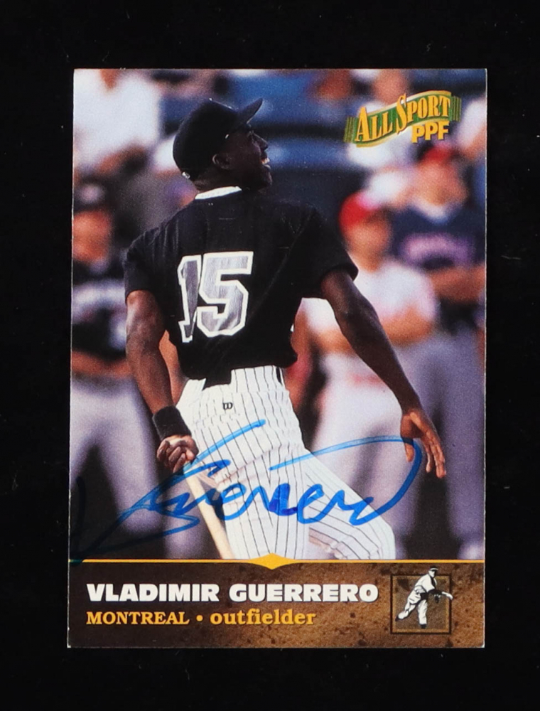 Maillot De Baseball Signé Vladimir Guerrero Jr - Toronto Blue Jays - Authentifié JSA (COA Inclus)