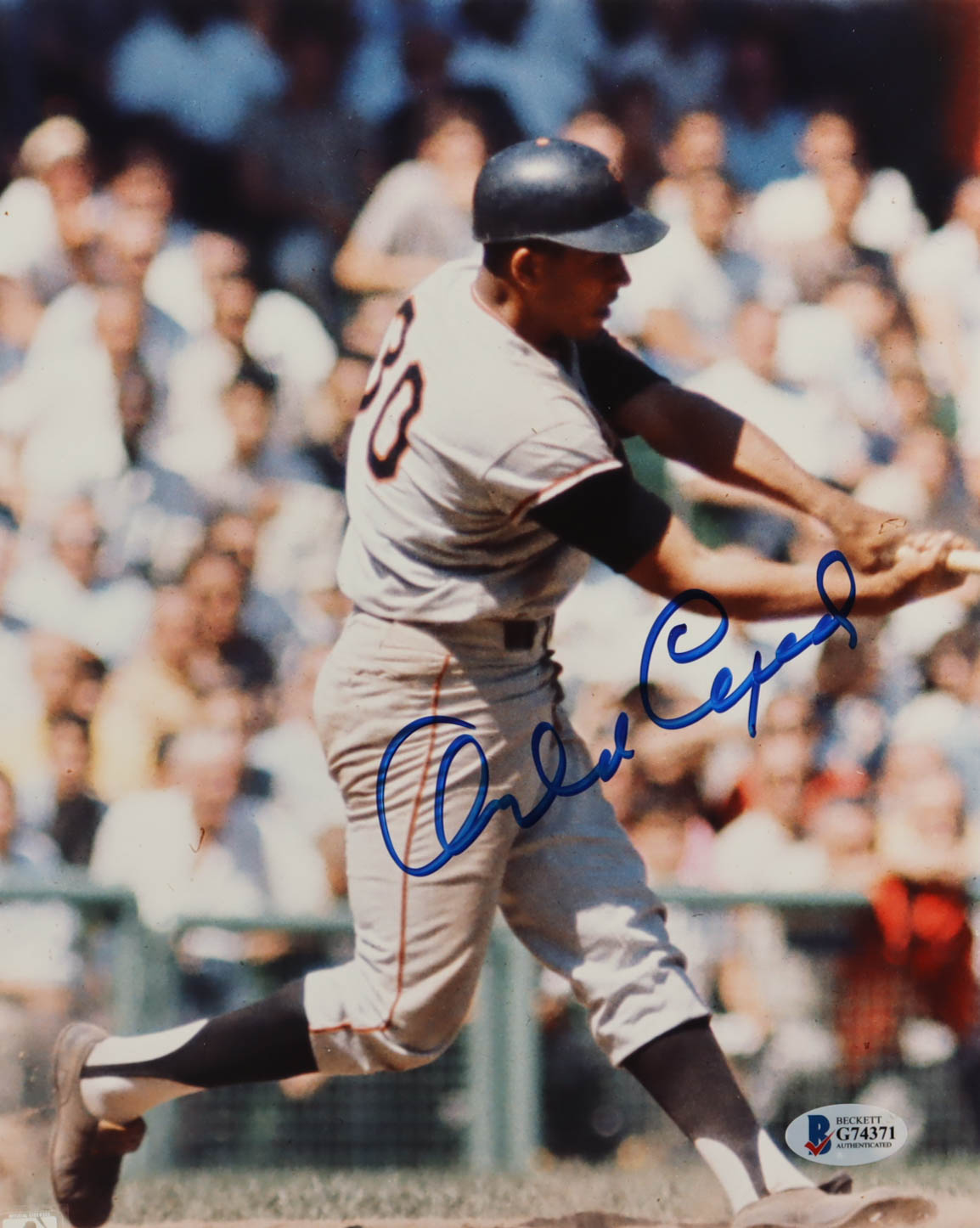 Orlando Cepeda Signed Giants 8x10 Photo (Beckett) at PristineAuction.com Orlando Cepeda Signed Giants 8x10 Photo (Beckett) at PristineAuction.com