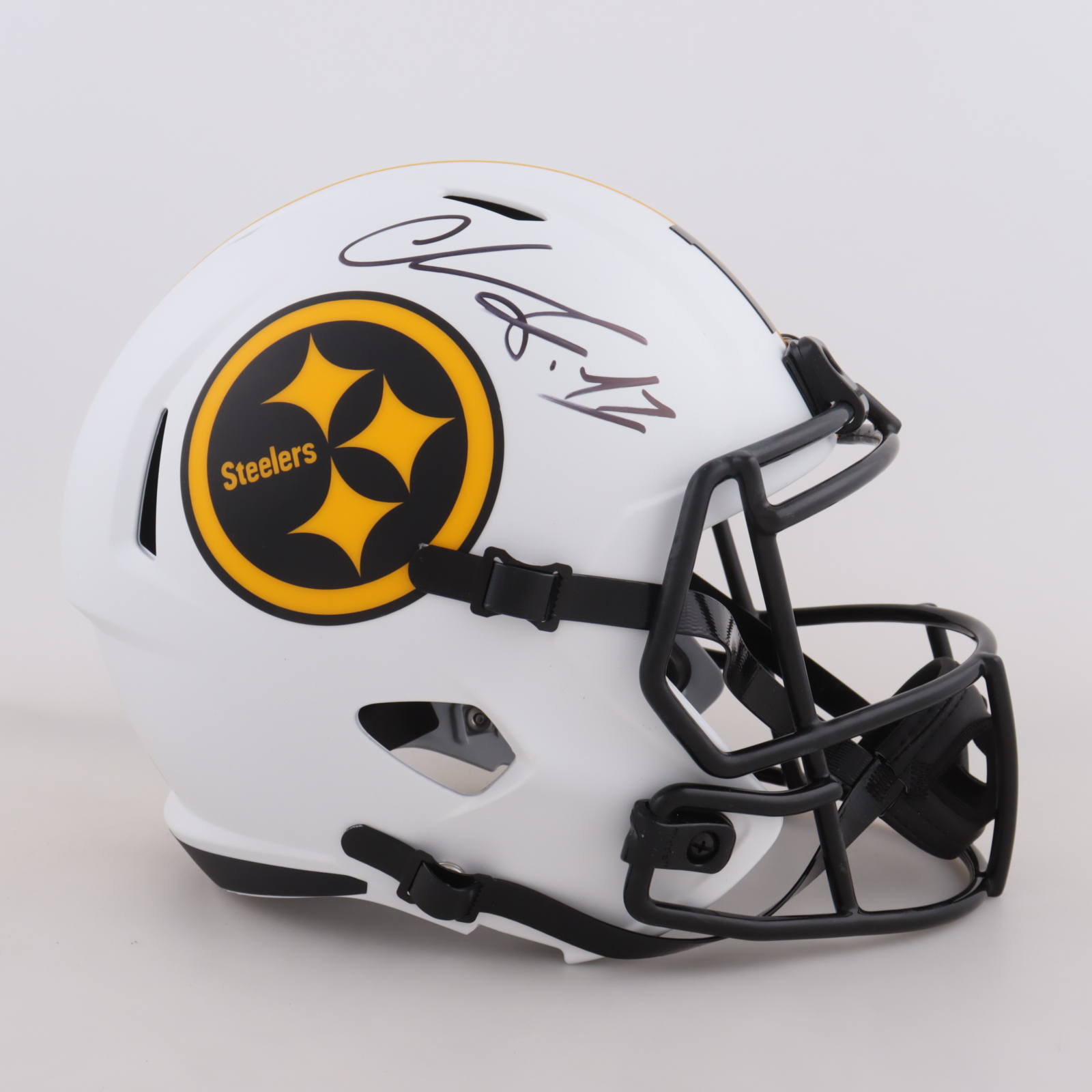 Chase Claypool Signed Steelers Full-Size Lunar Eclipse Alternate Speed Helmet (Beckett) at PristineAuction.com Chase Claypool Signed Steelers Full-Size Lunar Eclipse Alternate Speed Helmet (Beckett) at PristineAuction.com
