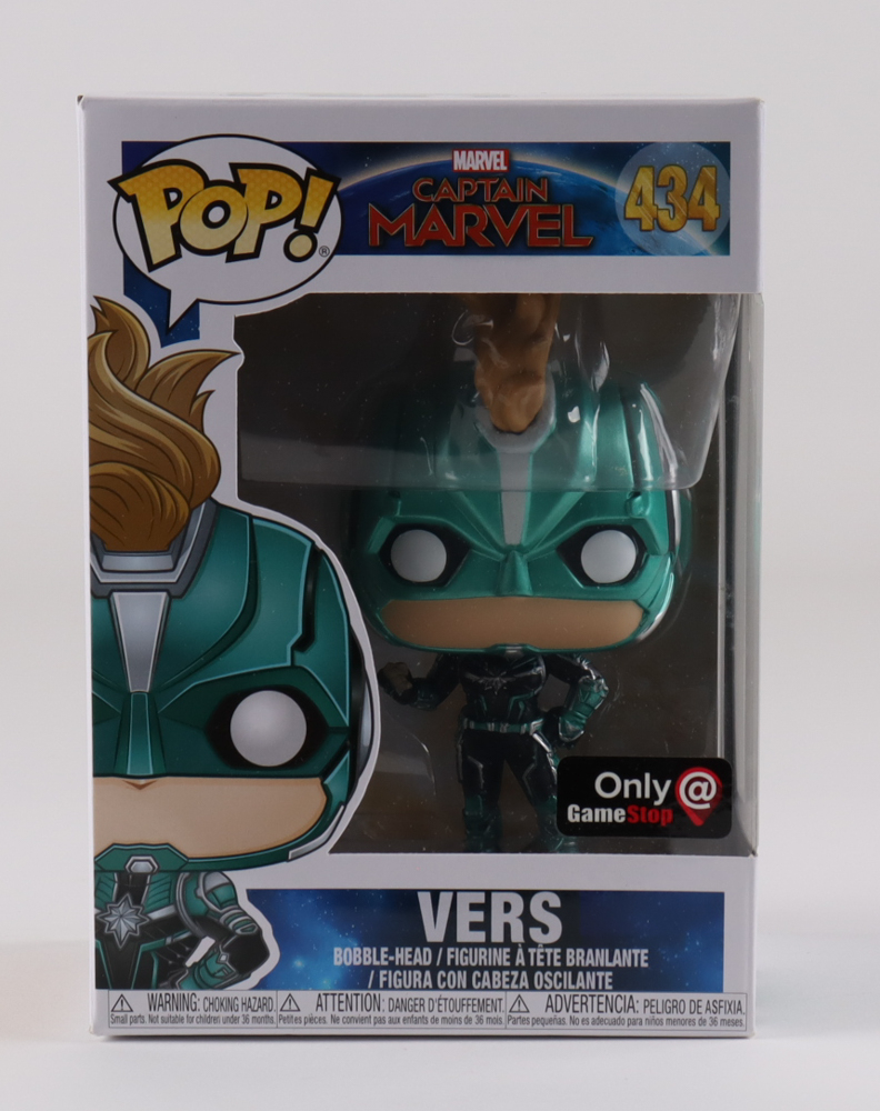 Porte-clé Captain Marvel With Helmet / Captain Marvel / Funko Pocket Pop